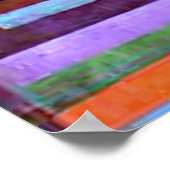 Klee - Abend Feuer, 1929 Poster (Ecke)