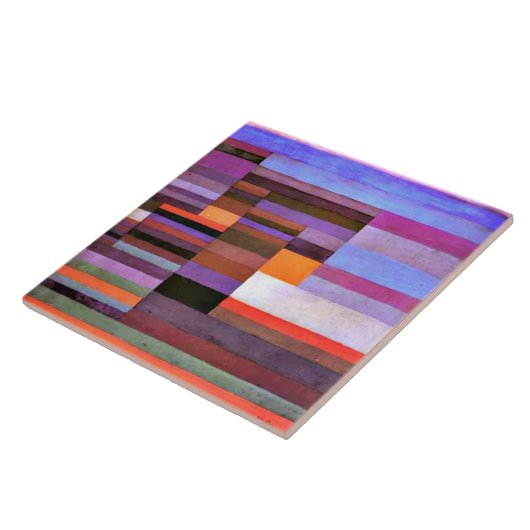 Klee - Abend Fliese (Seite)