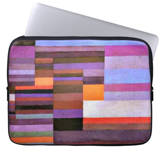 Klee - Abend Laptopschutzhülle (Vorderseite)