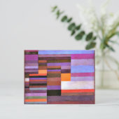 Klee - Abend Postkarte (Stehend Vorderseite)