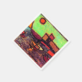 Klee - Abfahrender Dampfer Serviette (Ecke)
