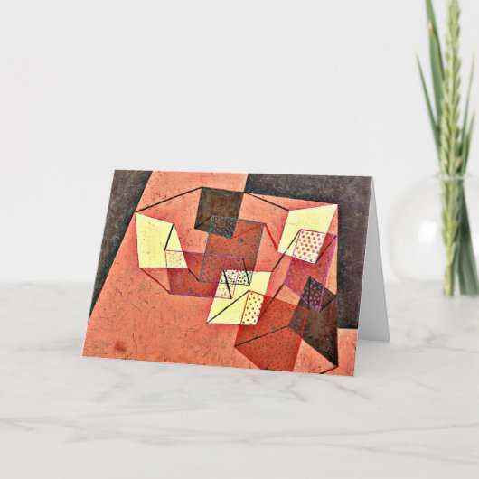 Klee - abgespeckte Flächen (1930) Karte (Vorderseite)