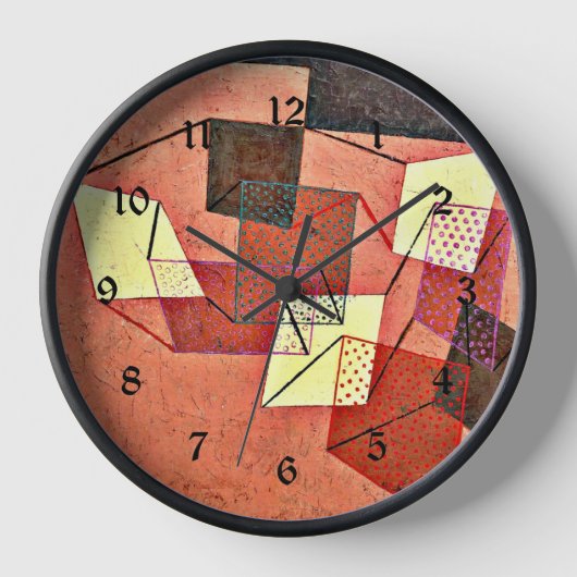 Klee - abgespeckte Flächen (1930) Uhr (Vorderseite)