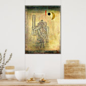 Klee - Abreise des Geistes Poster (Küche)