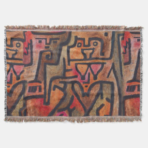 Klee Abstrakt Forest Expressionist Modern Art Decke