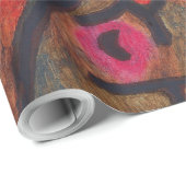 Klee Abstrakt Forest Expressionist Modern Art Geschenkpapier (Rolleneckpunkt)