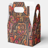 Klee Abstrakt Forest Expressionist Modern Art Geschenkschachtel (Geöffnet)