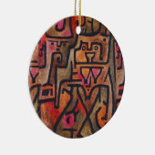 Klee Abstrakt Forest Expressionist Modern Art Keramik Ornament (Rechts)