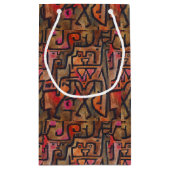 Klee Abstrakt Forest Expressionist Modern Art Kleine Geschenktüte (Rückseite)
