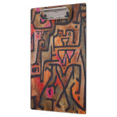 Klee Abstrakt Forest Expressionist Modern Art Klemmbrett (Links)