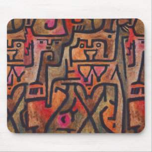 Klee Abstrakt Forest Expressionist Modern Art Mousepad