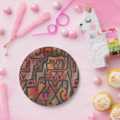 Klee Abstrakt Forest Expressionist Modern Art Pappteller (Party)