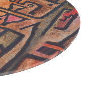 Klee Abstrakt Forest Expressionist Modern Art Schneidebrett (Ecke)