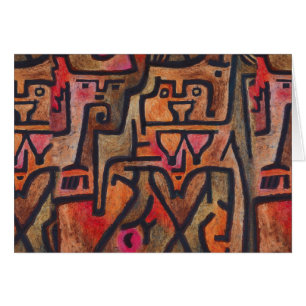 Klee Abstrakt Red Abstrakt Expressionist Nature
