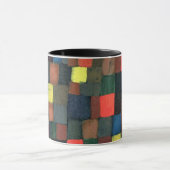 Klee - Abstrakte Farbharmonie mit Quadraten Tasse (Zentrum)