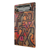 Klee Abstrakter Wald Expressionist Moderne Kunst Mini Klemmbrett (Gewinkelt2)
