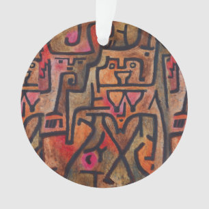 Klee Abstrakter Wald Expressionist Moderne Kunst Ornament