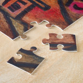 Klee Abstrakter Wald Expressionist Moderne Kunst Puzzle (Seite)
