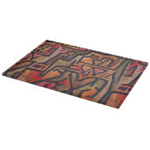 Klee Abstrakter Wald Expressionist Moderne Kunst Schneidebrett (Ecke)