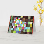 Klee - Abstraktion mit Bezug auf Blütenbaum Karte (Gelbe Blume)