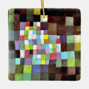 Klee Abstraktion mit Referenz...Tree Keramikornament