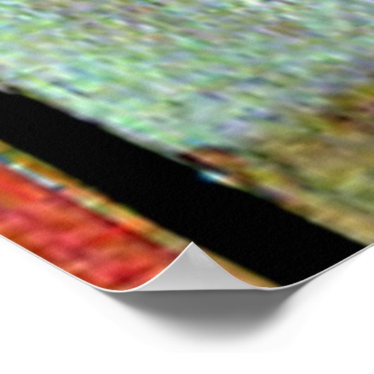 Klee - Abstraktion mit Verweis... Poster (Ecke)