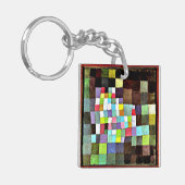 Klee - Abstraktion mit Verweis... Schlüsselanhänger (Vorderseite links)