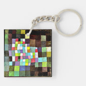 Klee - Abstraktion mit Verweis... Schlüsselanhänger (Rückseite)