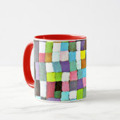 Klee - Abstraktion mit Verweis... Tasse (Vorderseite Links)