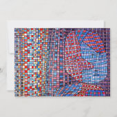 Klee - Abstruse, berühmtes Bild, Karte (Vorderseite)