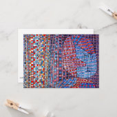 Klee - Abstruse, berühmtes Bild, Karte (Vorderseite/Rückseite Beispiel)