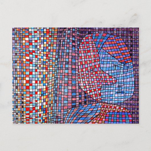 Klee - Abstruse Postkarte (Vorderseite)