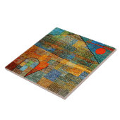 Klee - Ad Parnassus, berühmtes abstraktes Gemälde, Fliese (Seite)