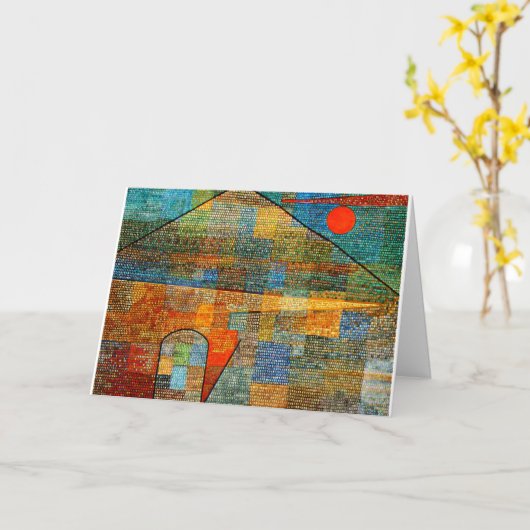 Klee - Ad Parnassus Karte (Gelbe Blume)