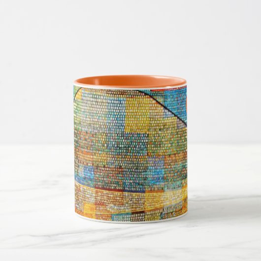 Klee - Ad Parnassus - Kunstwerk Paul Klee Tasse (Zentrum)