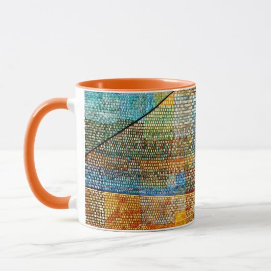 Klee - Ad Parnassus - Kunstwerk Paul Klee Tasse (Links)