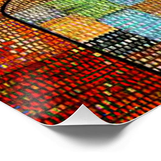 Klee - Ad Parnassus Poster (Ecke)