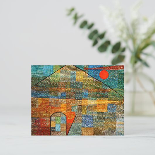 Klee - Ad Parnassus Postkarte (Stehend Vorderseite)