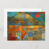 Klee - Ad Parnassus Postkarte (Vorne/Hinten)