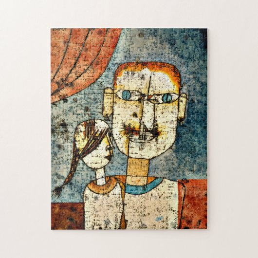 Klee - Adam und kleine Eva Puzzle (Vertikal)