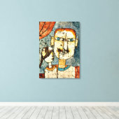 Klee - Adam und Little Eve Leinwanddruck (Insitu (Holzboden))