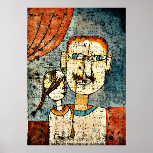 Klee - Adam und Little Eve Poster (Vorne)