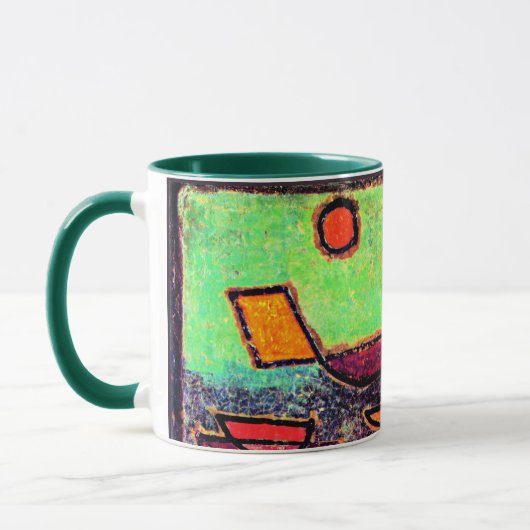 Klee - Afbahrender Dampfer Tasse (Links)