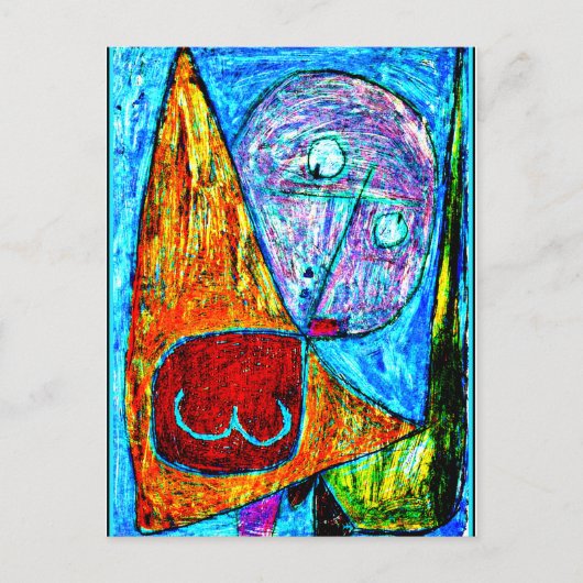 KLEE - Angel Still-feminin, 1939 Kunstwerke Postkarte (Vorderseite)