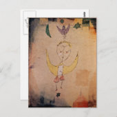 Klee - Angelus Descendens Postkarte (Vorne/Hinten)