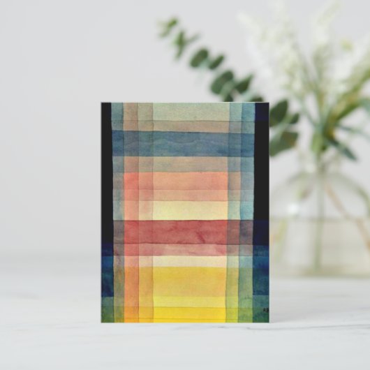 Klee - Architecture of the Plain Postkarte (Stehend Vorderseite)