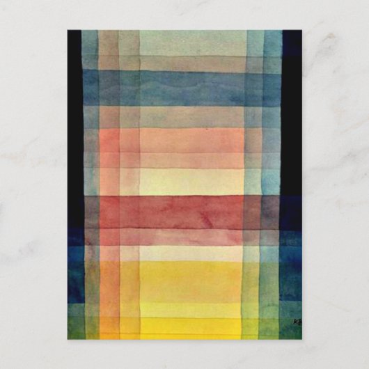 Klee - Architecture of the Plain Postkarte (Vorderseite)
