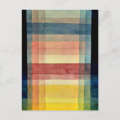 Klee - Architektur der Ebene Postkarte (Vorderseite)