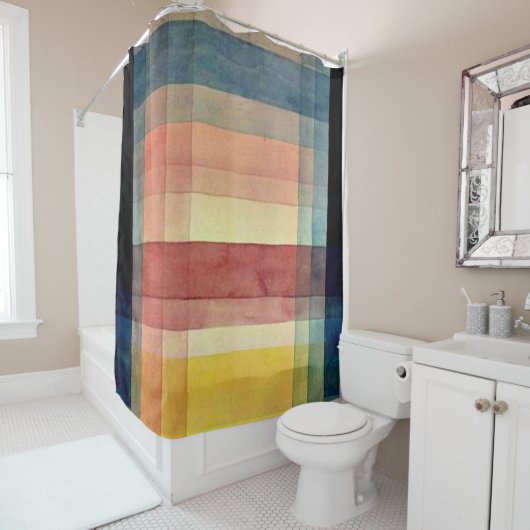 Klee - Architektur des Schlichten Duschvorhang (Beispiel)