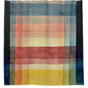 Klee - Architektur des Schlichten Duschvorhang